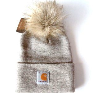 Carhartt Beanie Handmade in USA Pom